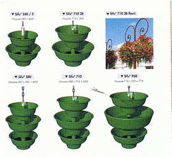 Corbeille suspendue Corbafloral 6